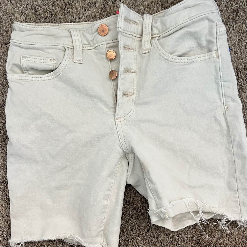 White shorts